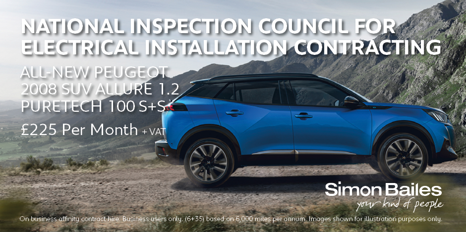 NICEIC Peugeot 2008 SUV Affinity